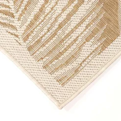 Kirklands Home Outdoor Rugs|Sunlight Palm Leaves Outdoor Area Rug, 6x9