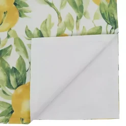 Kirklands Home Table Linens|Sunny Lemon Print Table Runner