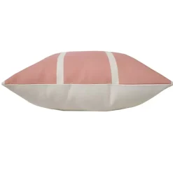 Kirklands Home Outdoor Cushions & Pillows|Sunset Pink Double Stripe Outdoor Pillow
