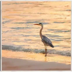 Kirklands Home Canvas Art|Sunset Shore Framed Canvas Art Print