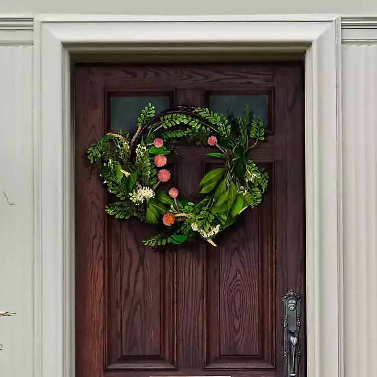 Sweetgum and Mandarin Wreath Wreaths