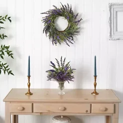 Online Swirled Lavender and Greenery Wreath Wreaths
