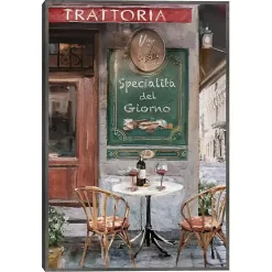 Kirklands Home Canvas Art|Table for Two Framed Canvas Art Print