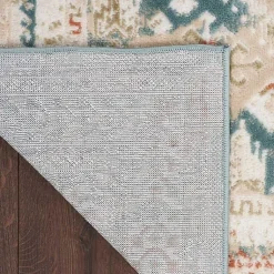 Kirklands Home Area Rugs|Talula Teal Bohemian Vintage Area Rug, 5x7
