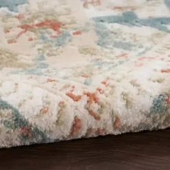 Kirklands Home Area Rugs|Talula Teal Bohemian Vintage Area Rug, 5x7