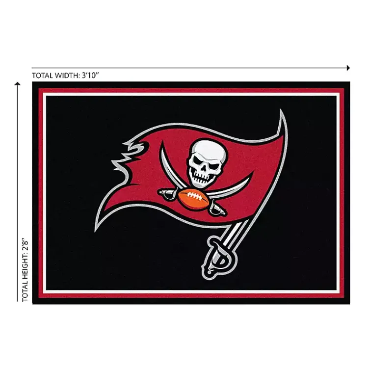 Kirklands Home Area Rugs|Tampa Bay Buccaneers Area Rug, 3x4