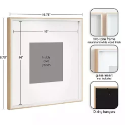 Kirklands Home Gallery Wall Frames|Tan & White Gibson 3-pc. Gallery Wall Frame Set