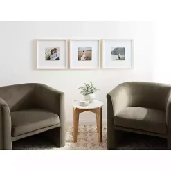 Kirklands Home Gallery Wall Frames|Tan & White Gibson 3-pc. Gallery Wall Frame Set
