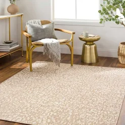 Kirklands Home Outdoor Rugs|Tan Amur Outdoor Rug, 7x10