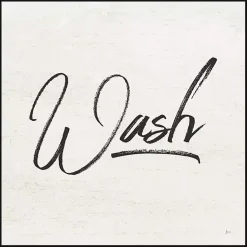 Kirklands Home Wall Quotes & Signs|Tan and Black Wash Laundry Framed Wall Plaque