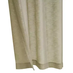 Kirklands Home Curtains & Drapes|Boucle Sheer Single Curtain Panel, 84 in. Tan