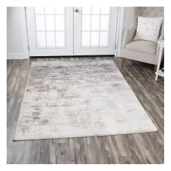 Kirklands Home Area Rugs|Tan Edward Abstract Area Rug, 5x7