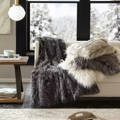 New Faux Mink Fur Throw Blankets & Throws