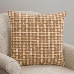 New Tan Hemlock Woven Pillow Pillows