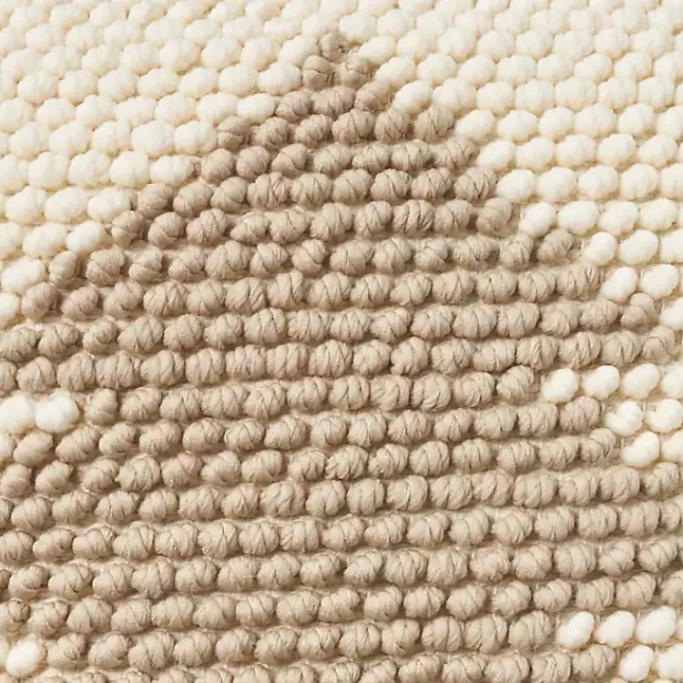 Hot Tan Looped Christmas Tree Pillow Christmas Pillows