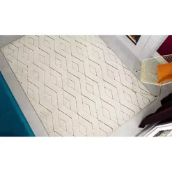 Kirklands Home Area Rugs|Modern Chevron Area Rug, 5x7 Tan