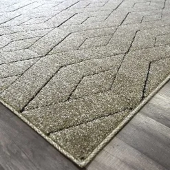 Kirklands Home Area Rugs|Modern Chevron Area Rug, 5x7 Tan