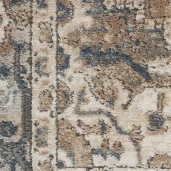 Kirklands Home Area Rugs|Tan Navaro Medallion Round Area Rug, 5 ft.