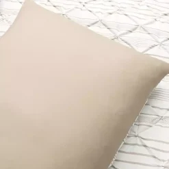 Kirklands Home Comforters|Tan Pintuck Stripe King 5-pc. Comforter Set