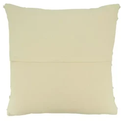 Tan Striped Tufted Throw Pillow Pillows