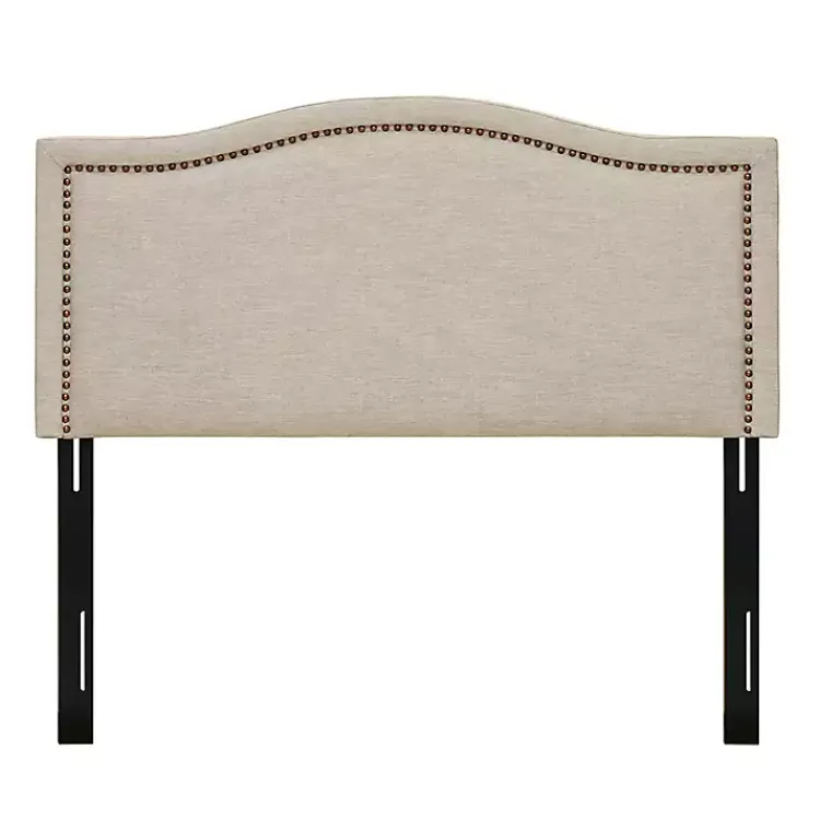 Kirklands Home Beds & Headboards|Upholstered Augusta King Headboard Tan