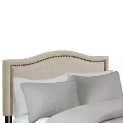 Kirklands Home Beds & Headboards|Upholstered Augusta King Headboard Tan