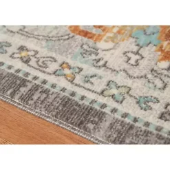 Kirklands Home Area Rugs|Taupe Bohemian Area Rug, 5x8 Gray