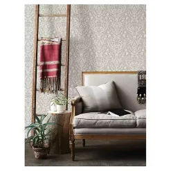 Kirklands Home Wall Murals & Wallpaper|Taupe Escape to the Forest Peel & Stick Wallpaper
