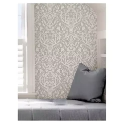 Kirklands Home Wall Murals & Wallpaper|Taupe Escape to the Forest Peel & Stick Wallpaper