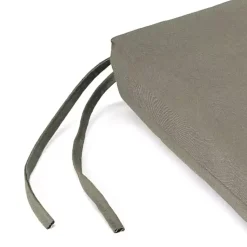 Kirklands Home Outdoor Cushions & Pillows|Taupe French Edge Outdoor Chair Cushions, Set of 2 Gray