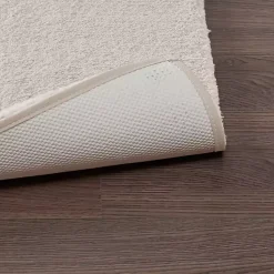 Kirklands Home Bathroom Rugs|Taupe High Pile Marshmallow Bath Mat, 30 in. Ivory