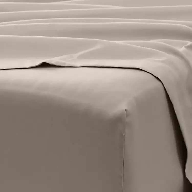 Kirklands Home Bed Sheets|Taupe Ultra Soft 6-pc. Queen Sheet Set Tan