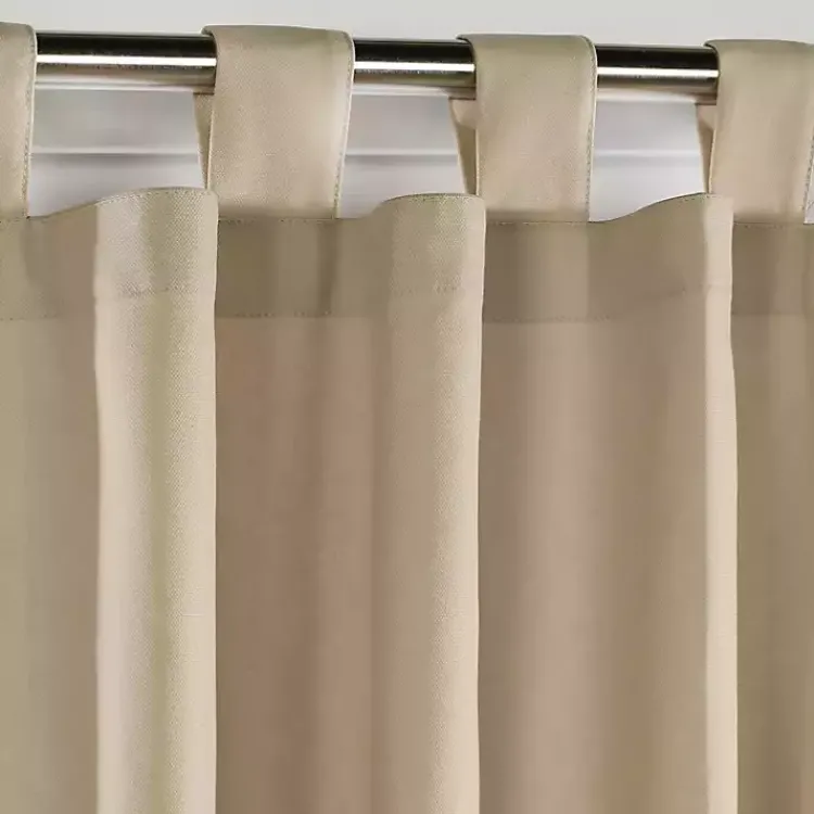 Kirklands Home Curtains & Drapes|Taupe Weathermate Blackout Curtain Panel, 95 in. Tan