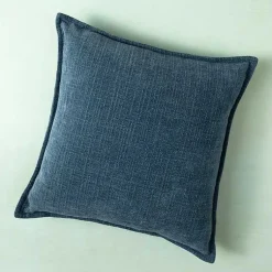 Sale Teal Chenille Throw Pillow Pillows