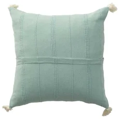 Online Teal Dobby Loomed Pillow Pillows