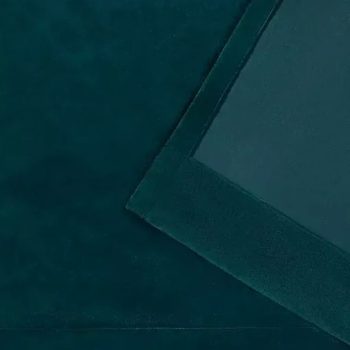 Kirklands Home Curtains & Drapes|Teal Heavyweight Velvet Curtain Panel Set, 84 in.