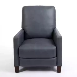 Kirklands Home Accent Chairs|Teramo Steel Recliner Blue