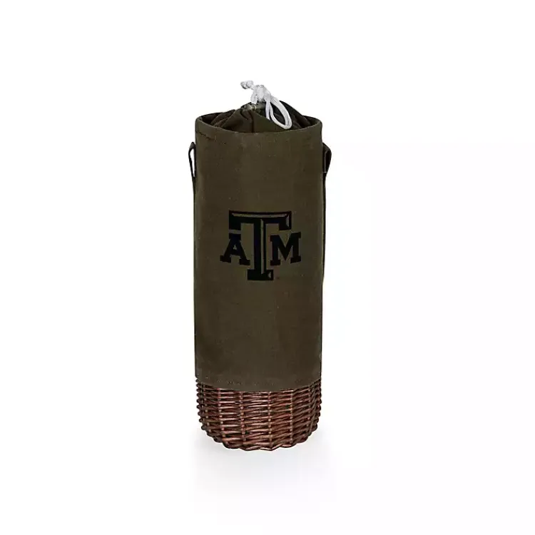 Kirklands Home Barware|Texas A&M Insulated Wine Bottle Tote
