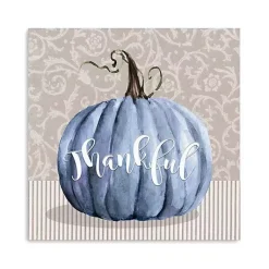 Discount Thankful Pumpkin Canvas Art Print, 20x20 Fall