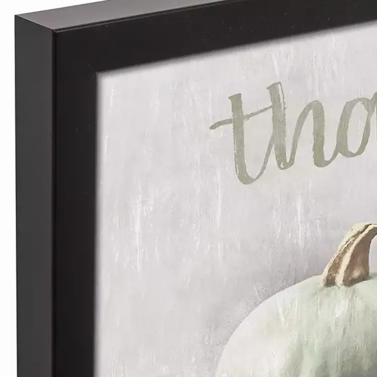 Online Thankful Pumpkins Framed Canvas Art Print Fall