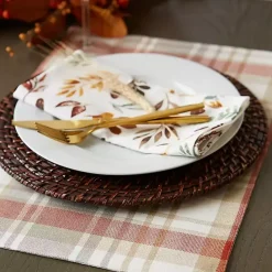 New Thankful Reversible Placemats, Set of 4 Fall