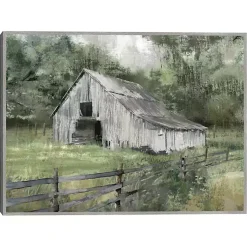 Kirklands Home Canvas Art|The Old Barn Framed Canvas Art Print