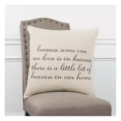New There Is A Little Bit Of Heaven In Our Home Pillow Pillows