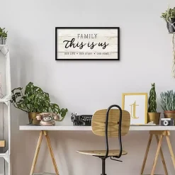 Kirklands Home Wall Quotes & Signs|This Is Us Wooden Wall Plaque Tan