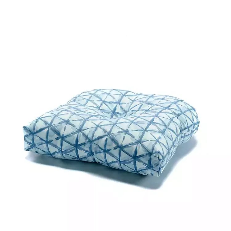 Kirklands Home Outdoor Cushions & Pillows|Tie-Dye Geo Breeze Outdoor Chair Cushion