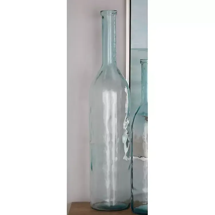 Tinted Farmhouse Glass Bottle Vase Vases
