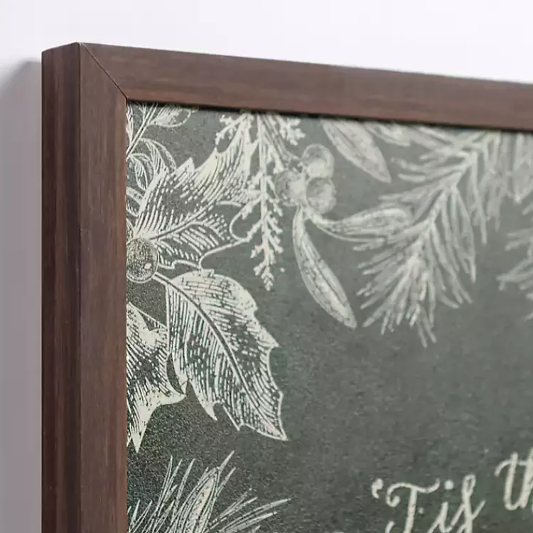 Discount Tis the Season to be Jolly Framed Wall Plaque Christmas Art & Wall Decor