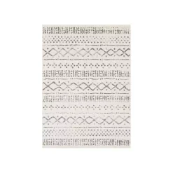 Kirklands Home Area Rugs|Toasted Brown Abstract Diamond Area Rug, 7x10