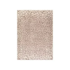 Kirklands Home Area Rugs|Toasted Brown Cheetah Print Area Rug, 5x7