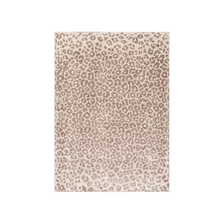 Kirklands Home Area Rugs|Toasted Brown Cheetah Print Area Rug, 7x10
